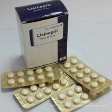 GMP / OEM Lisinopril Comprimidos 10mg